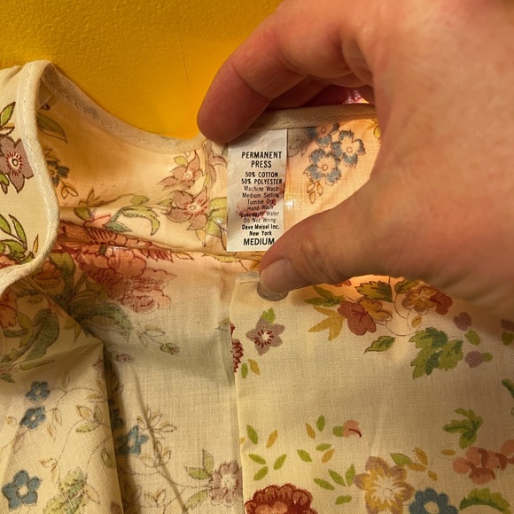 Mid century floral smock in great condition small/medium - Picture 3 of 11